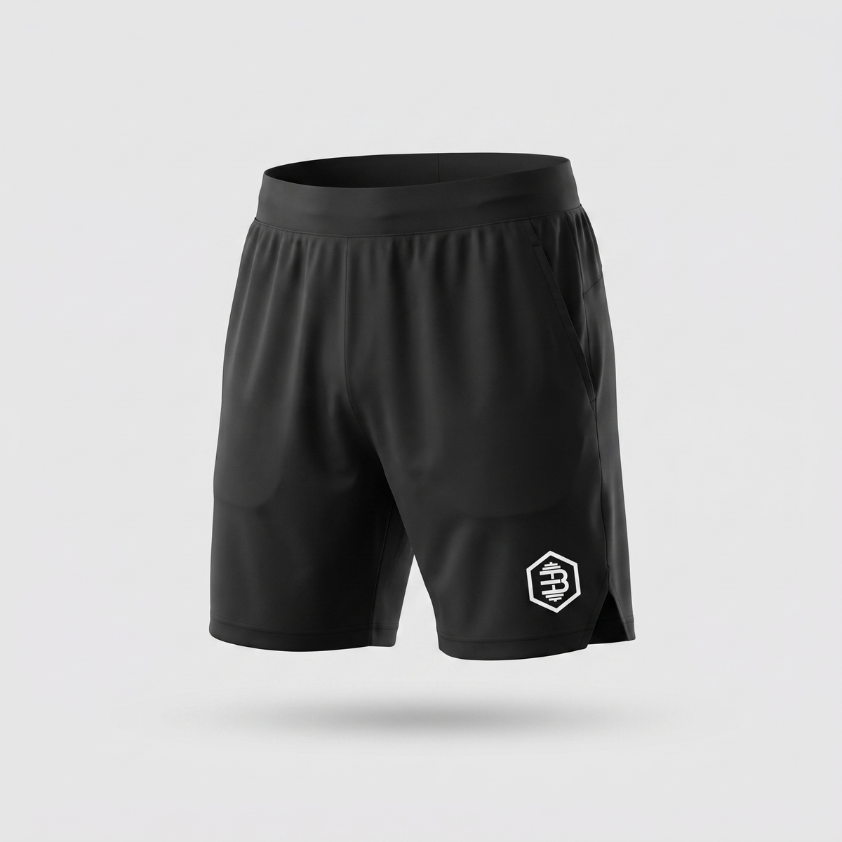 GymBase Training Shorts — Black